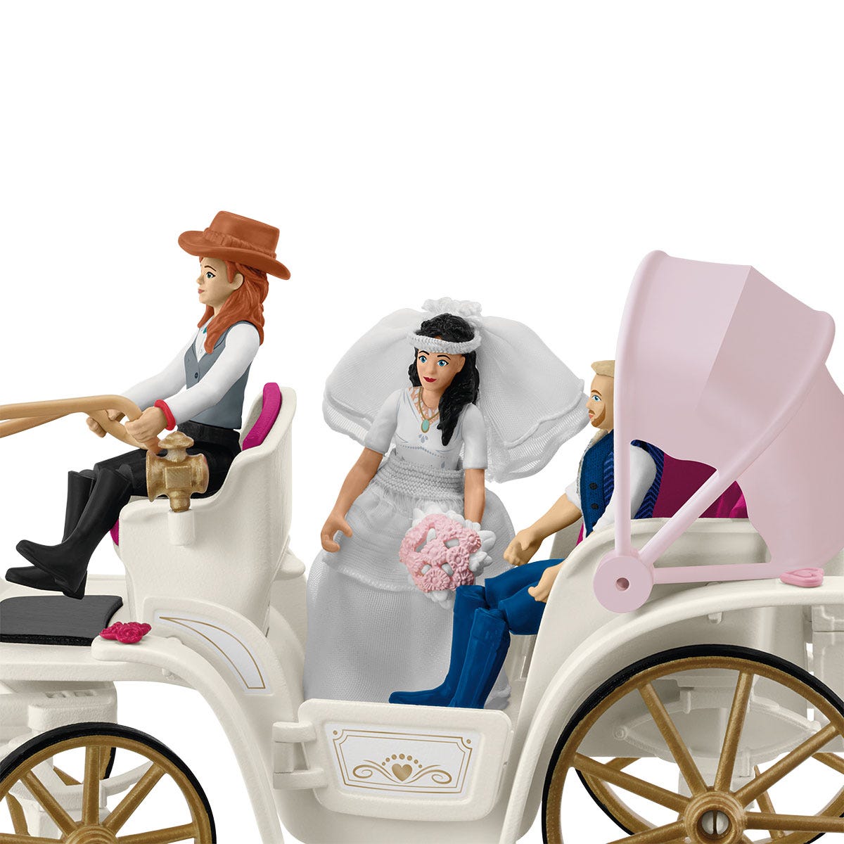 Schleich HORSE CLUB Carrozza Nuziale 42641 playset sposi