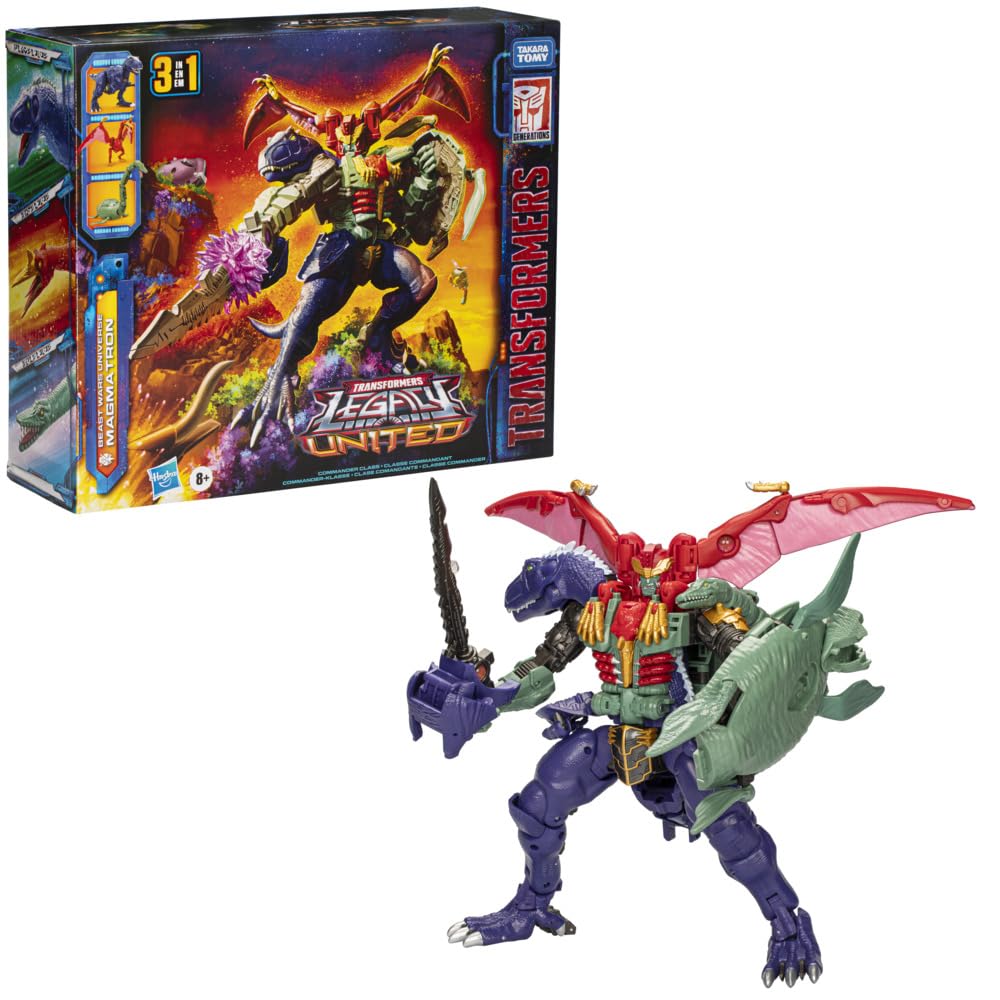 Transformers Legacy Magmatron action figure 25 cm dinosauro