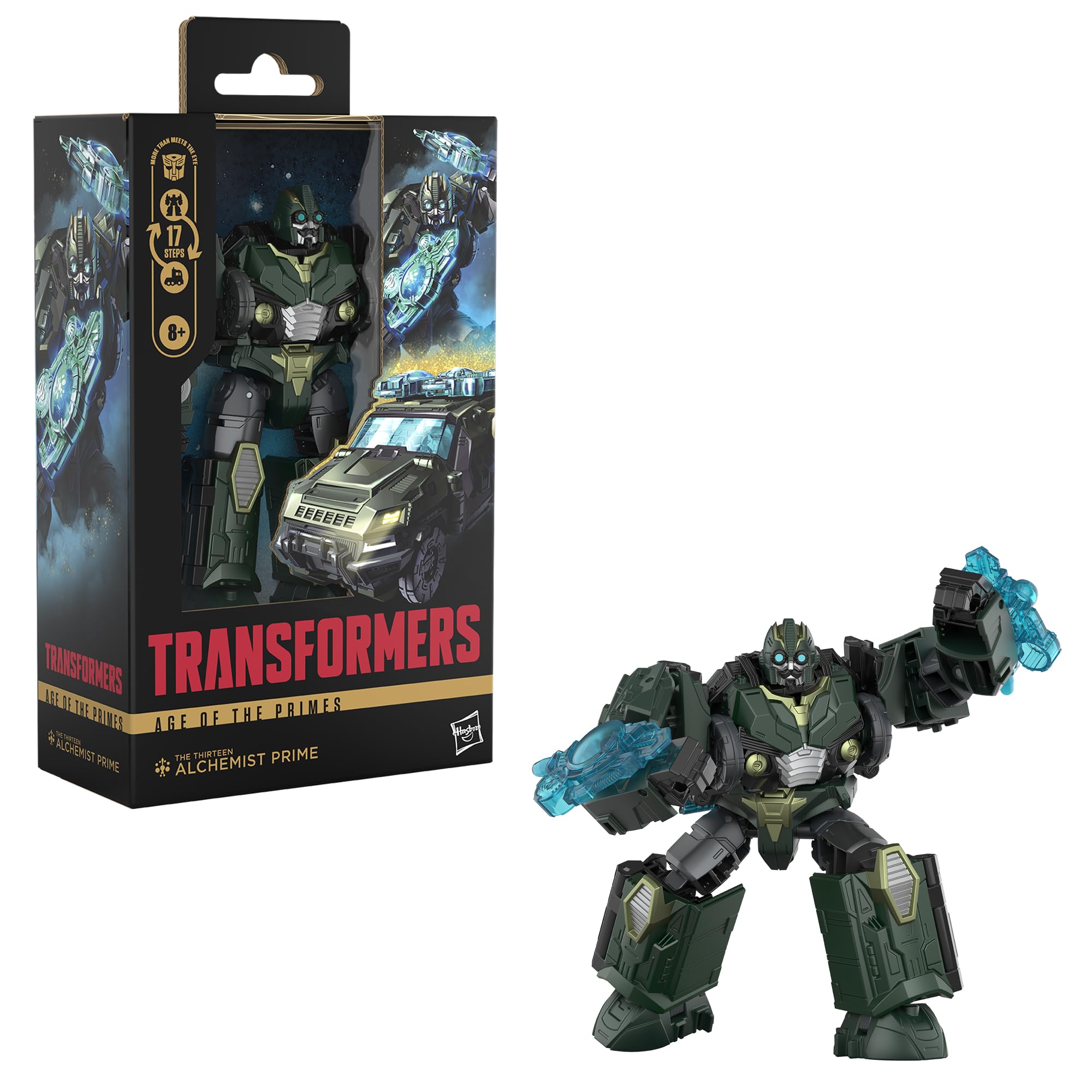Transformers Alchemist Prime action figure Deluxe 14 cm auto blindata