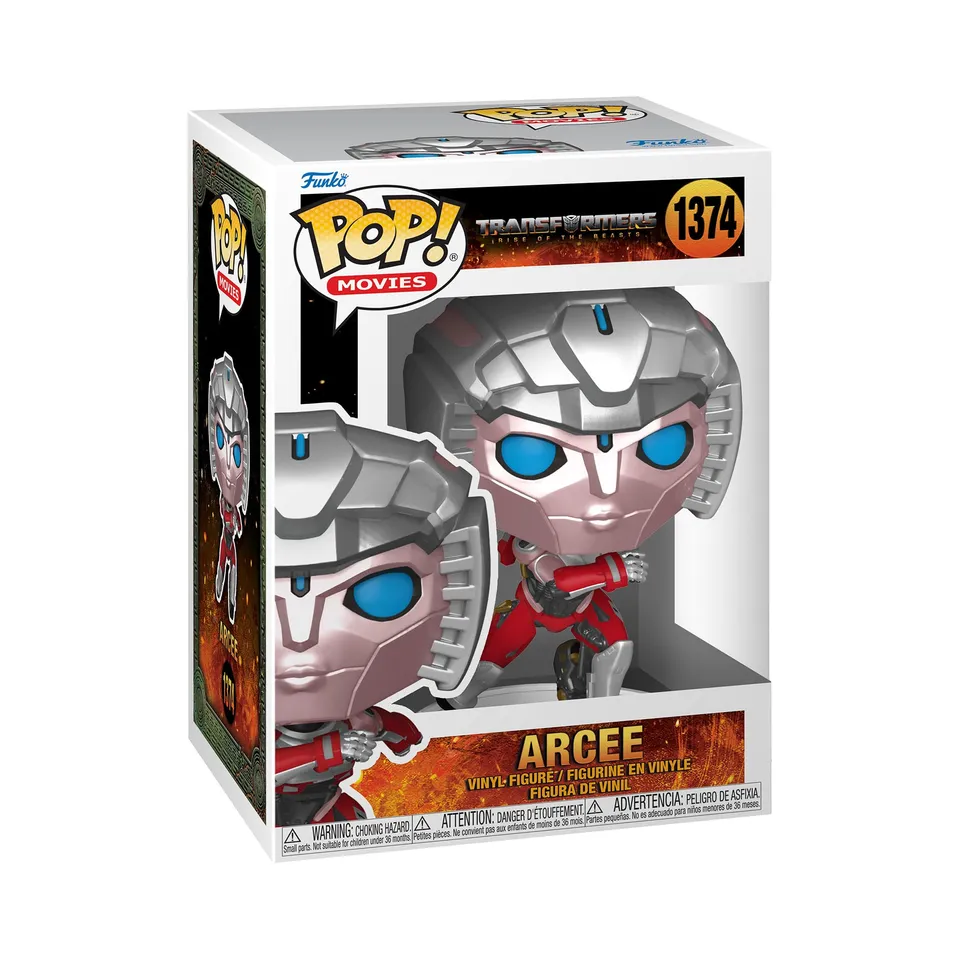 Funko POP Transformers Arcee Rise of the Beasts statuetta vinile