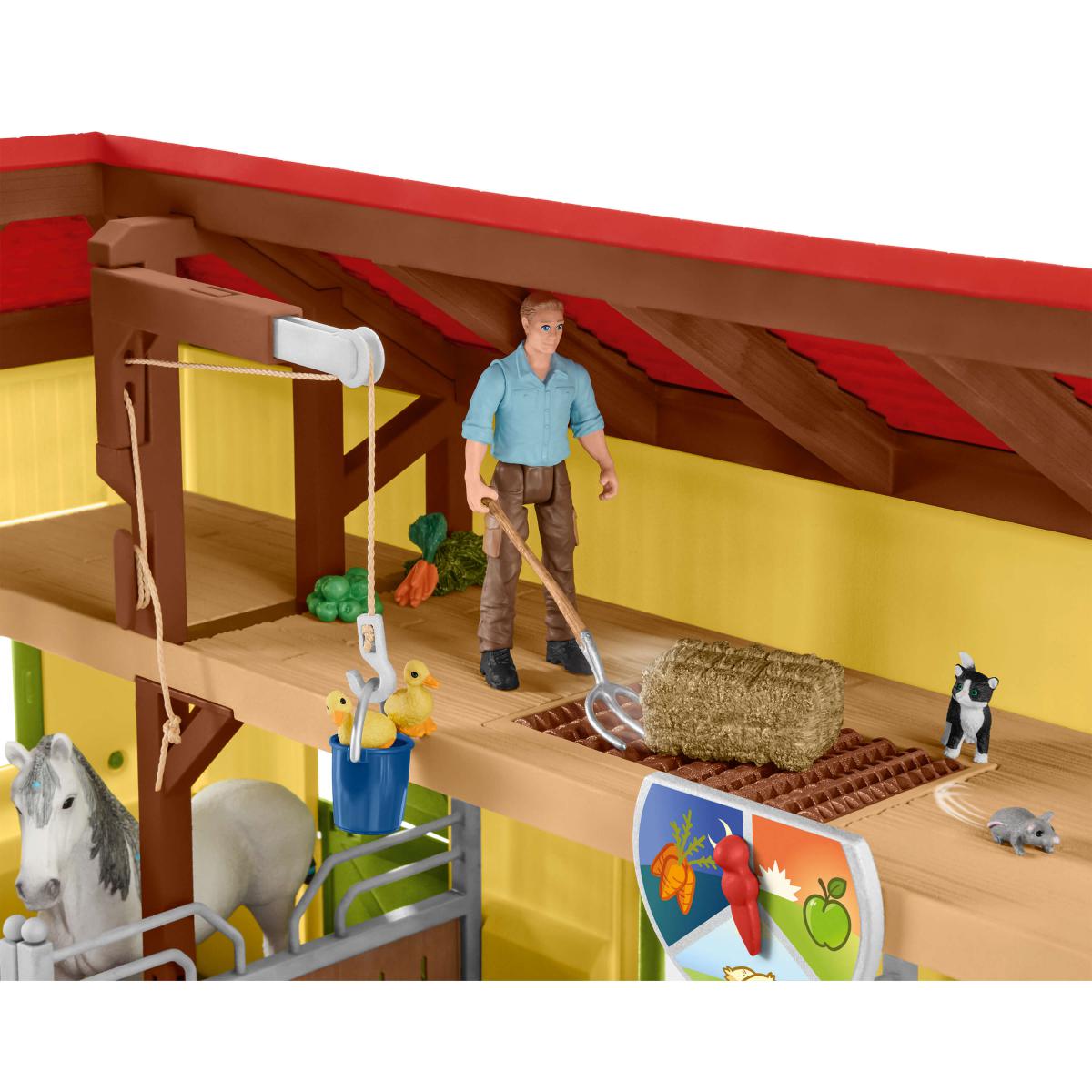 Schleich Horse Club Scuderia 42485 playset fattoria 7 animali