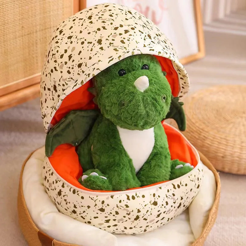 ToyalFriends Dinosaurs S 20cm peluche dinosauro con uovo 25cm cotone