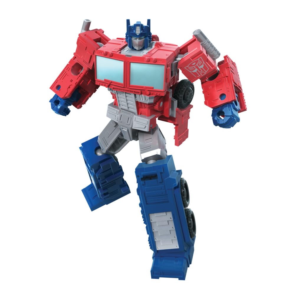 Transformers Kingdom WFC-K1 Optimus Prime action figure 8,5 cm camion