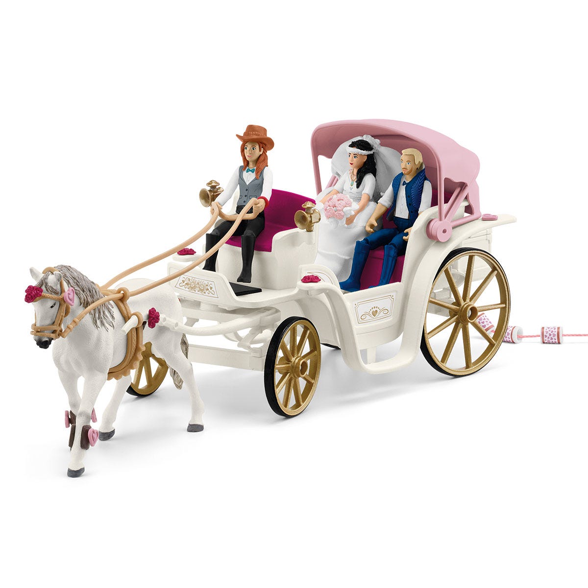 Schleich HORSE CLUB Carrozza Nuziale 42641 playset sposi