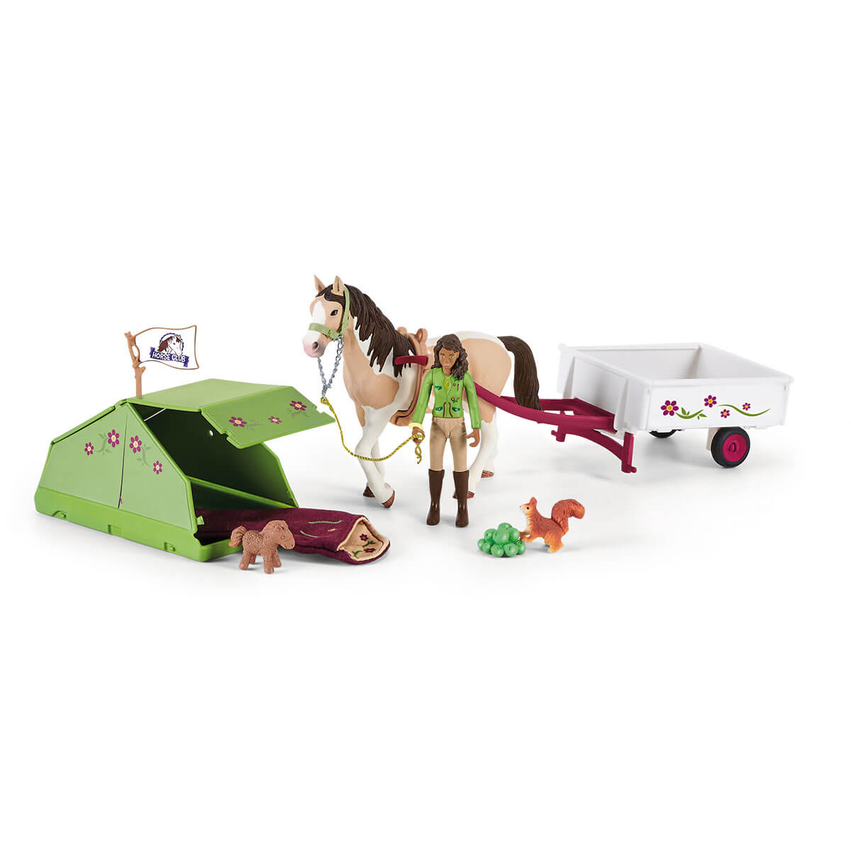 Schleich Horse Club 42533 campeggio di Sarah playset
