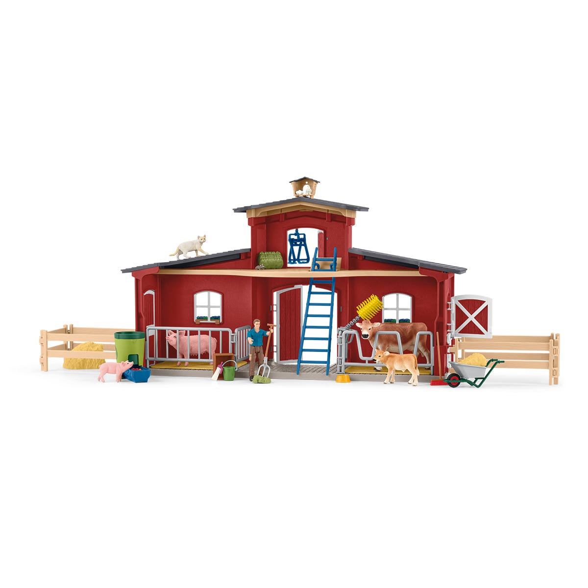 Schleich Farm World Grande Fienile Playset Animali 42606
