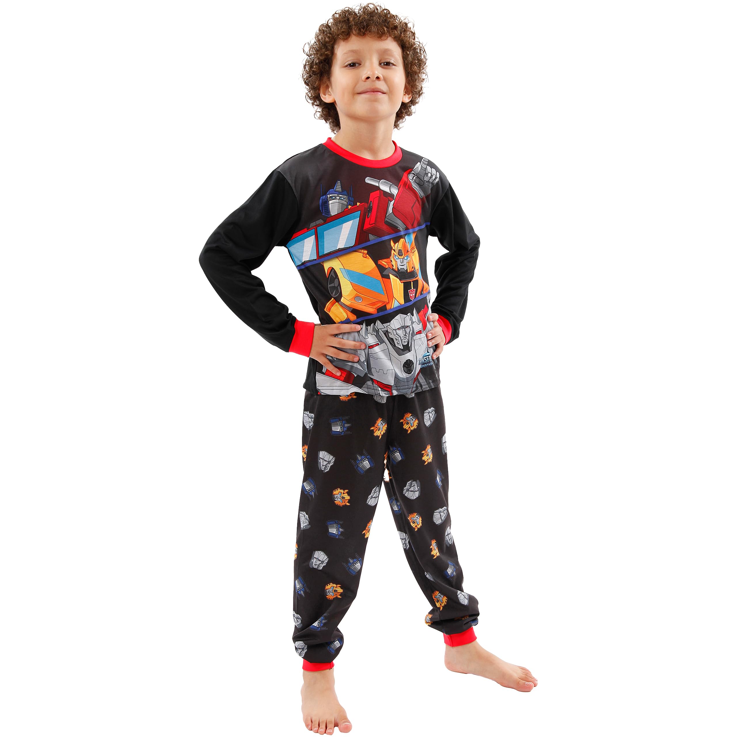 Transformers Optimus Prime pigiama bambino maniche lunghe 8-9 anni