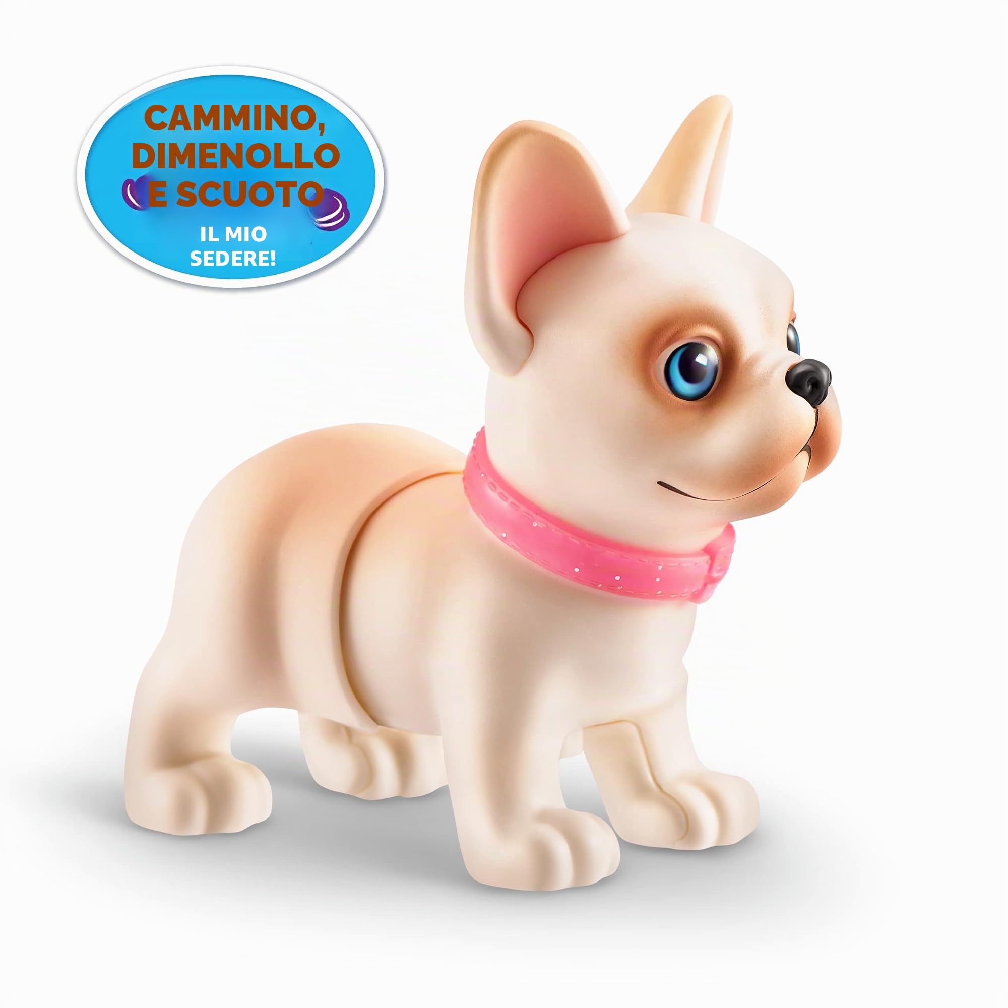 Pets Alive Shakin Pups Peluche Frenchie Bassotto Interattivo