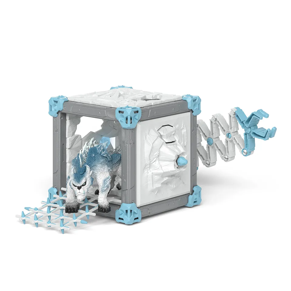 Schleich Eldrador BattleCave Snow Slasher playset mostro ghiaccio