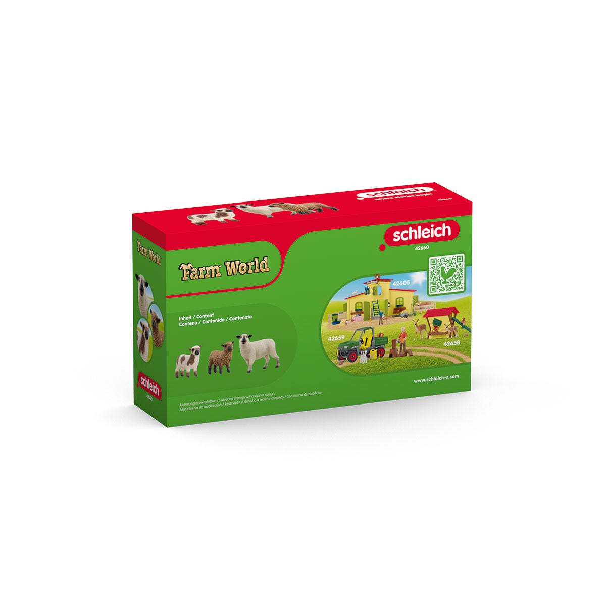Schleich Farm World 42660 set pecore Amiche pecore 3 pezzi