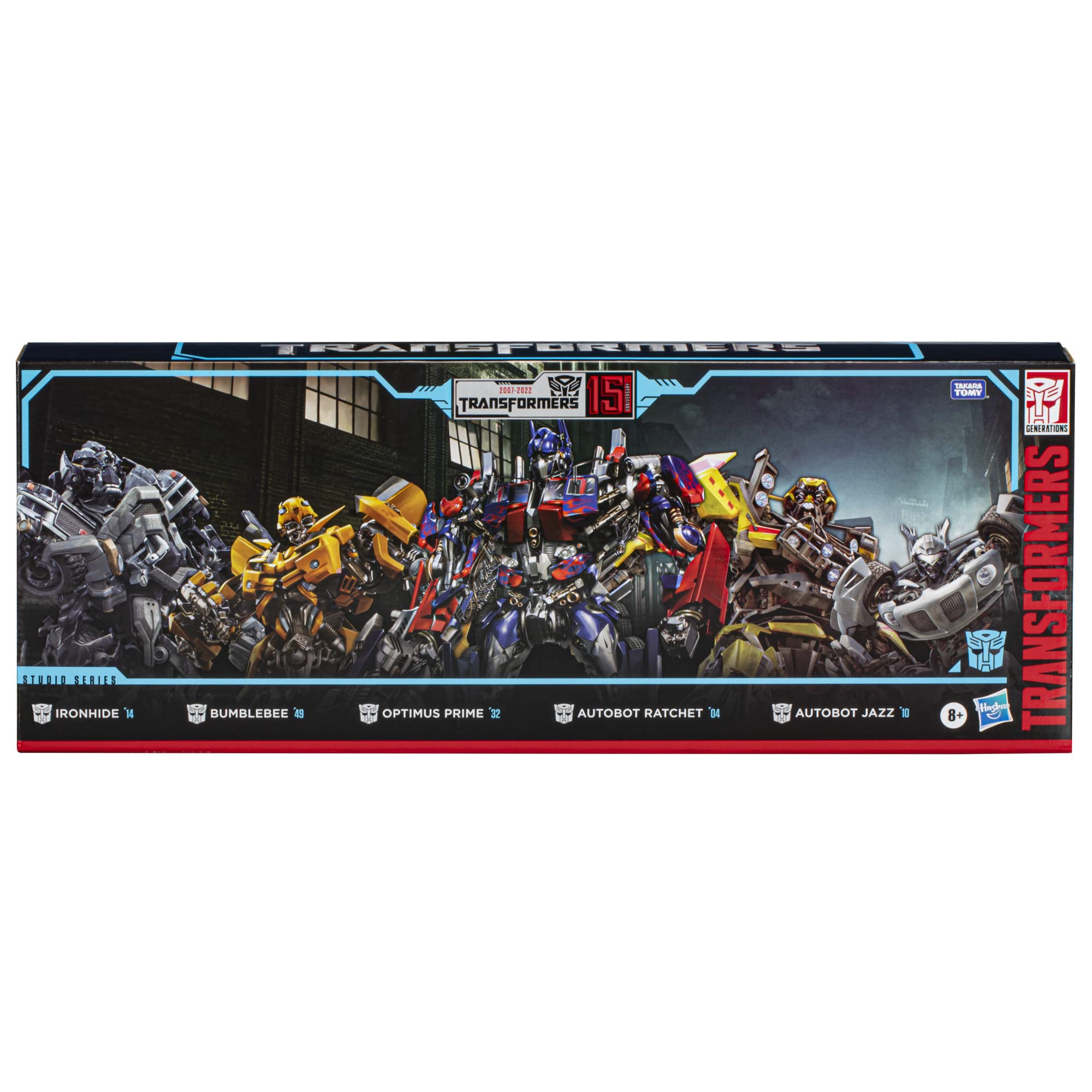 Transformers Studio Series multipack action figure 15° anniversario 5 pezzi