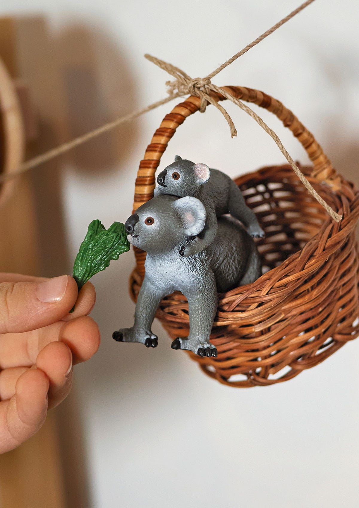 Schleich Wild Life Mamma Koala con Cucciolo 42566 Figure