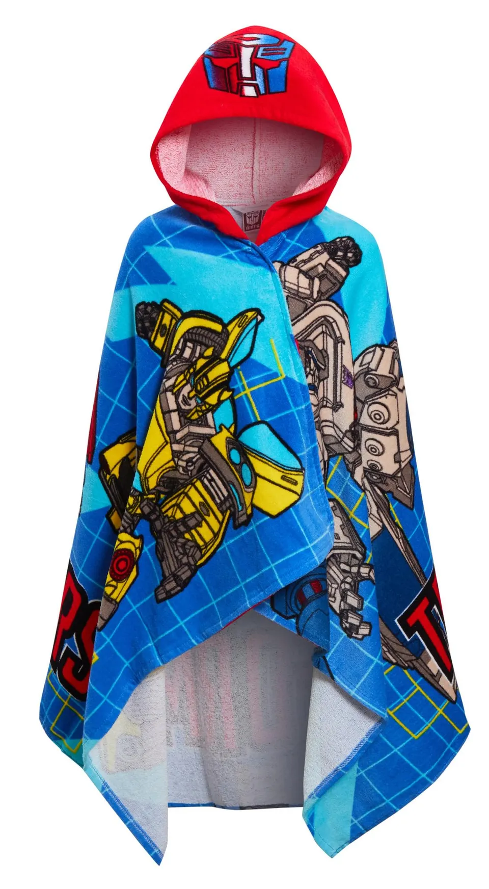 Transformers poncho mare bambino cotone Bumblebee