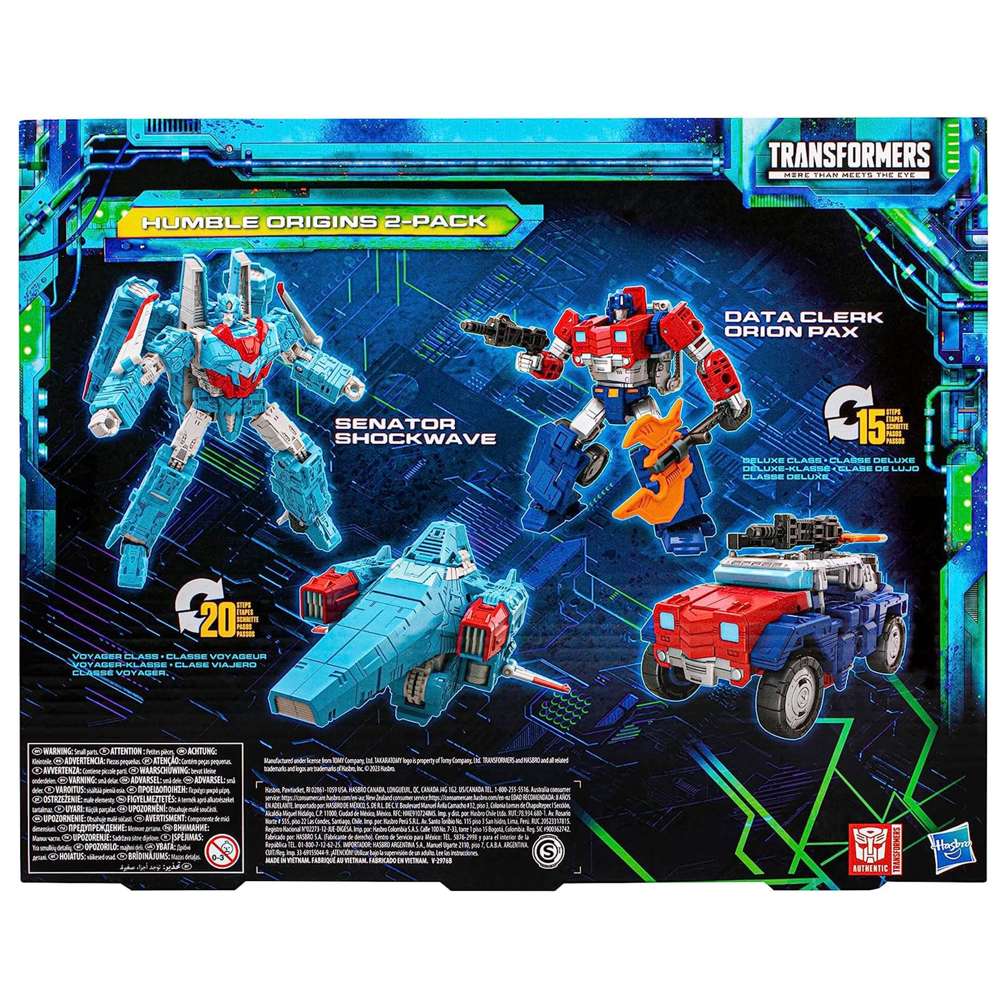 Transformers Legacy Rise of Tyranny Megatron Ratbat 17,5 cm 2 pz