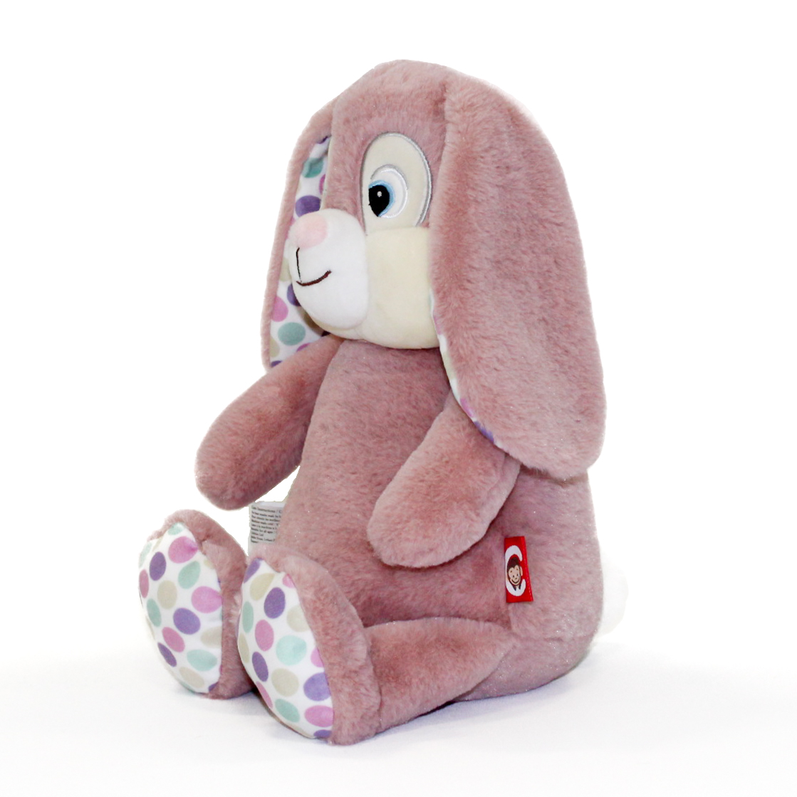 Cubbies Teddies Clovis Peluche Coniglio Rosa Pois Senza Zip