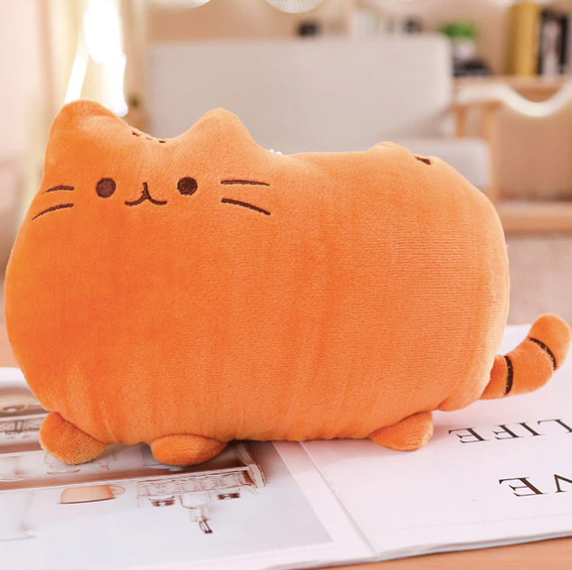 ToyalFriends Cats Kitten peluche gatto 40cm grigio cuscino
