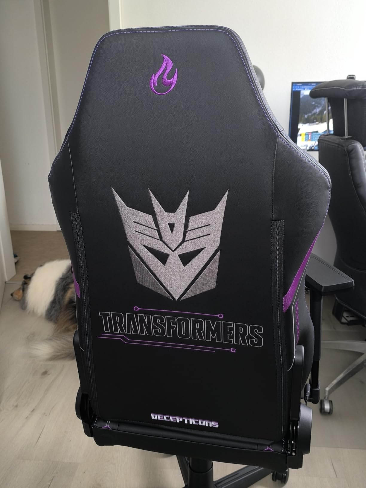 Nitro Concepts X1000 sedia gaming Decepticons nera