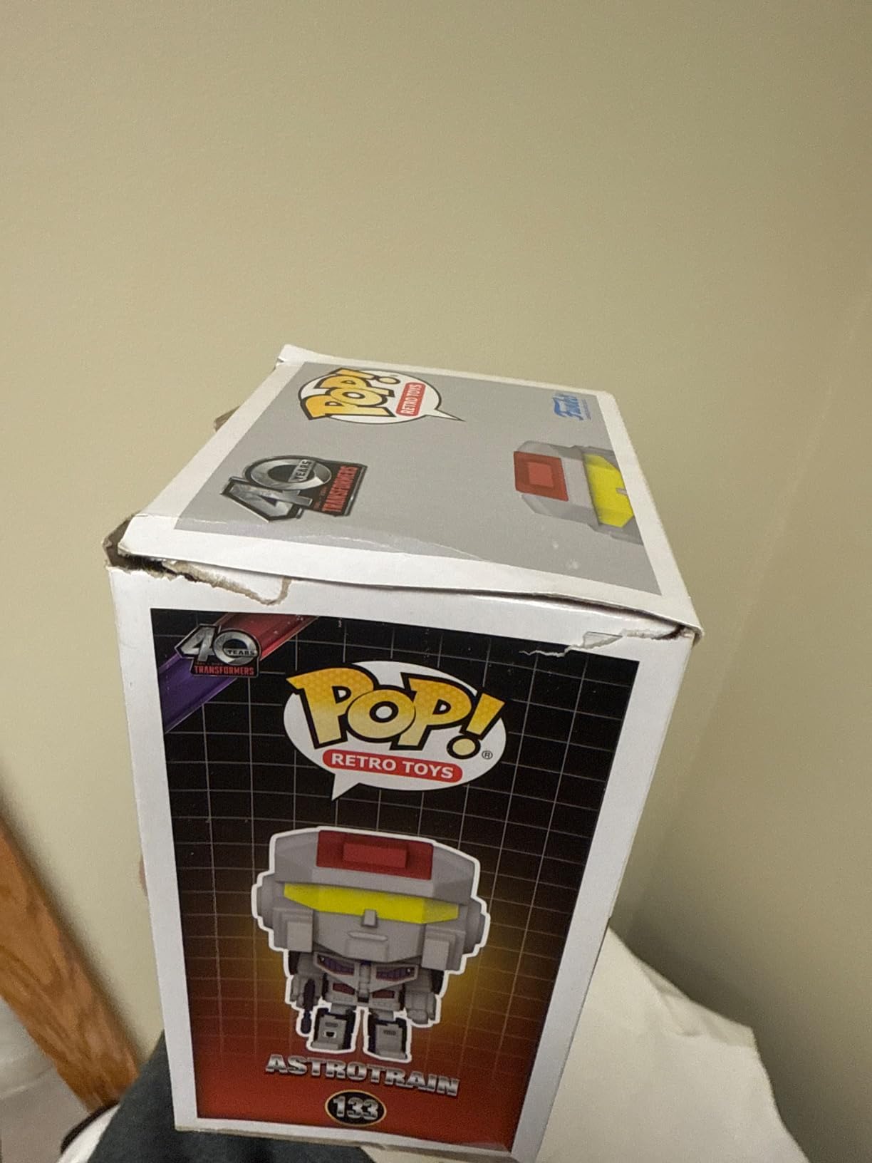 Funko Pop! Retro Transformers G1 Astrotrain figura vinile 9,5 cm