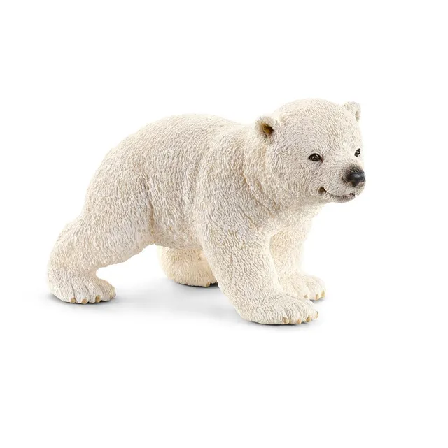 Schleich Wild Life Cucciolo Orso Polare 14708 figura artico