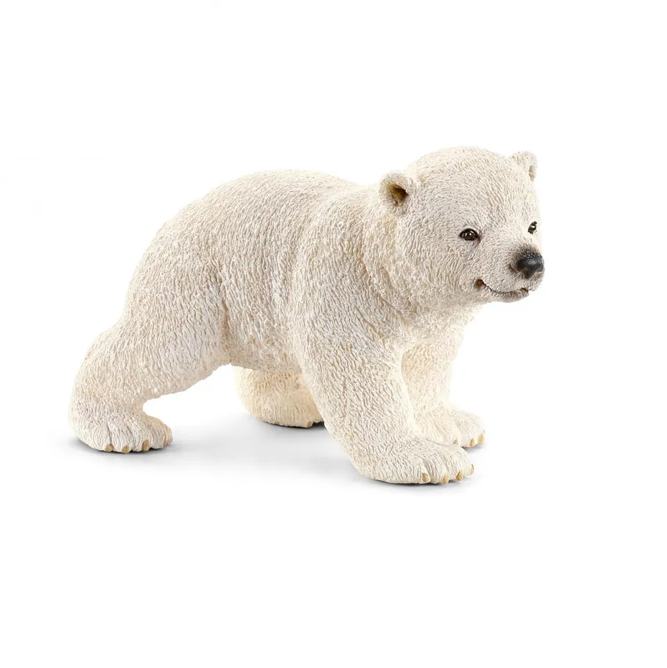 Schleich Wild Life Cucciolo Orso Polare 14708 figura artico