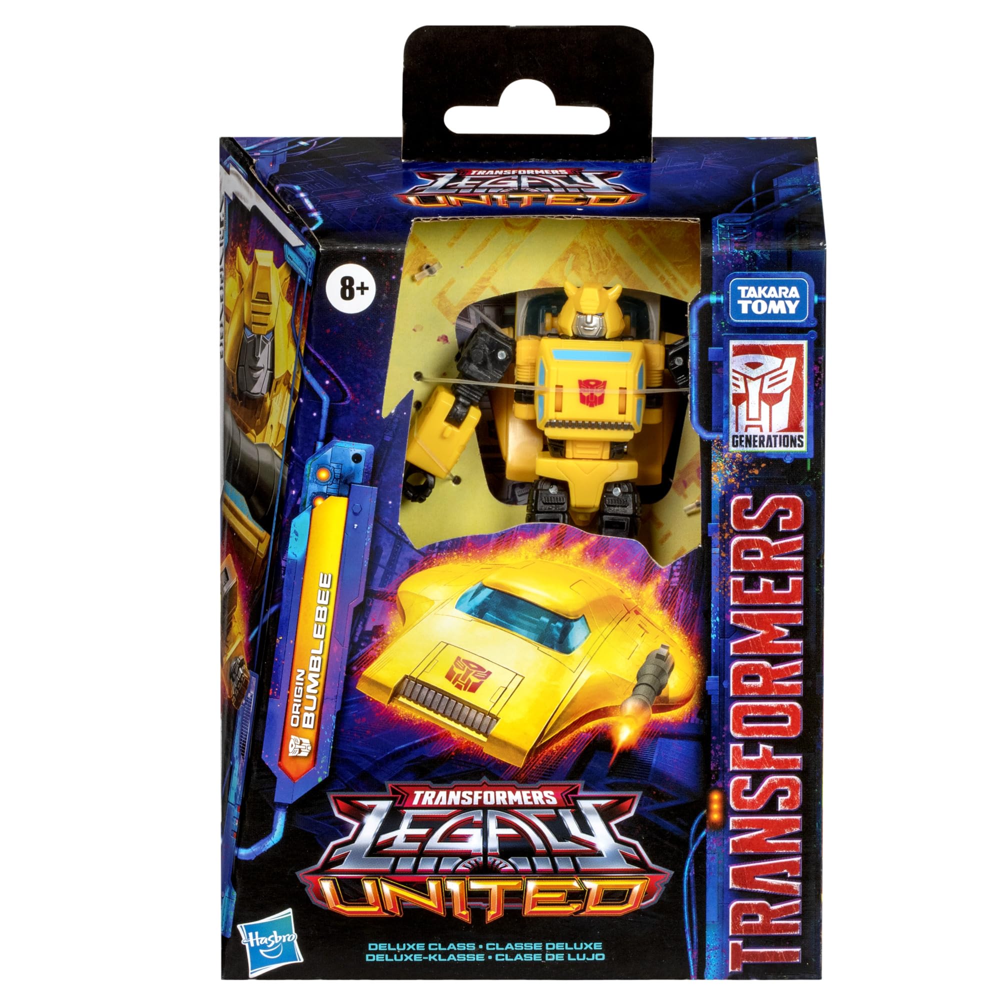 Transformers Legacy Bumblebee Origine action figure 14 cm Deluxe