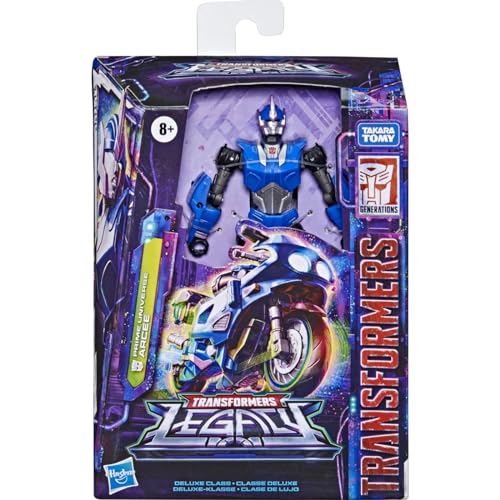 Transformers Legacy Arcee Prime action figure 14 cm moto