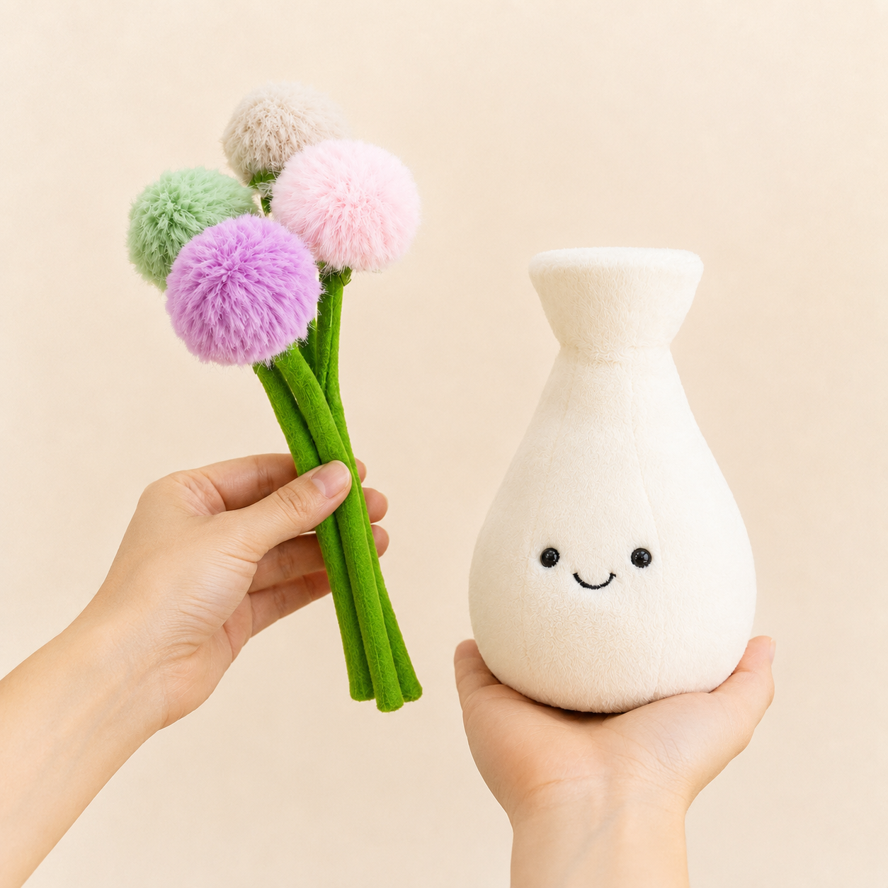 ToyalFriends Flower Vaso Fiore Peluche 35cm Modello A