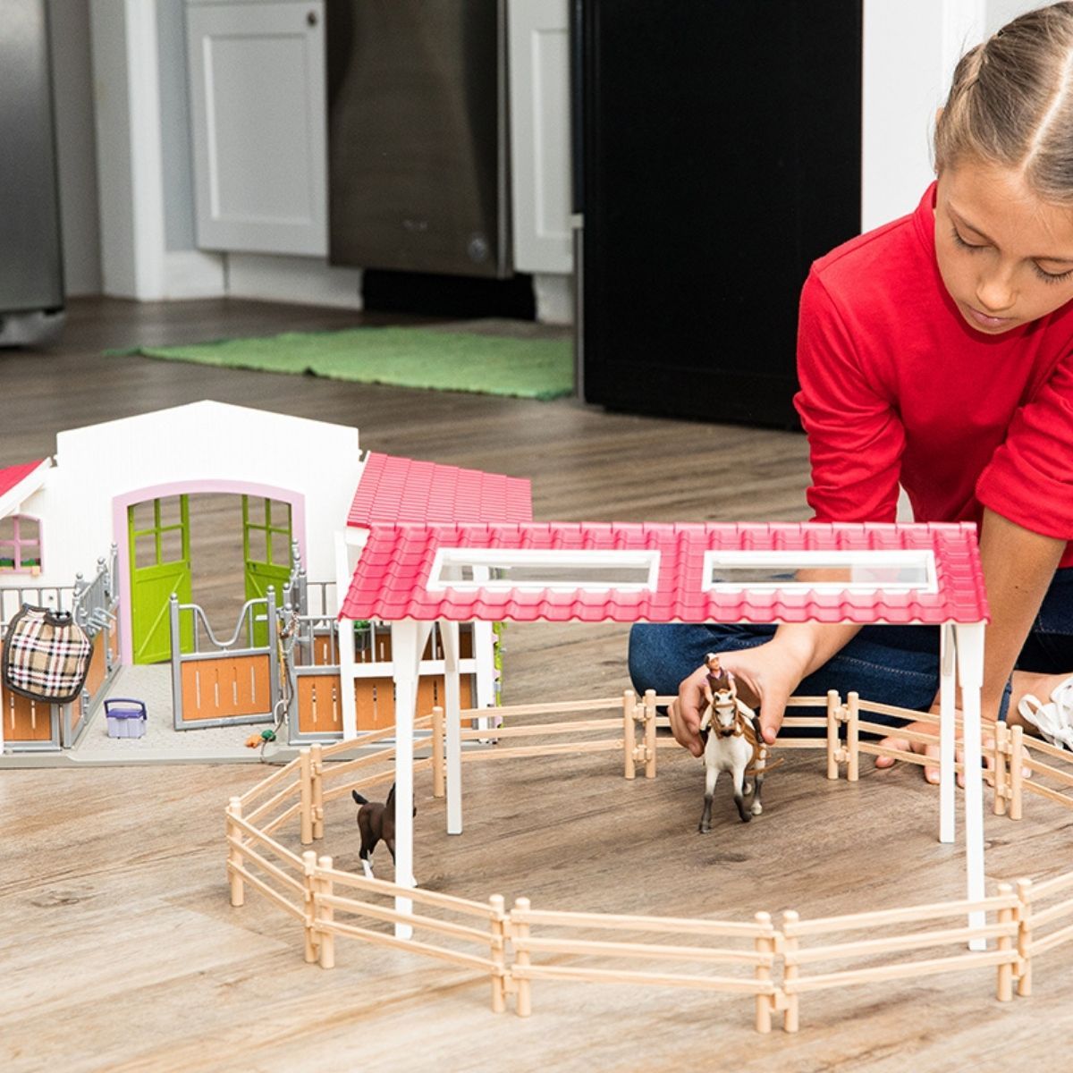 Schleich Horse Club Centro Ippico con Cavalli Playset 42344