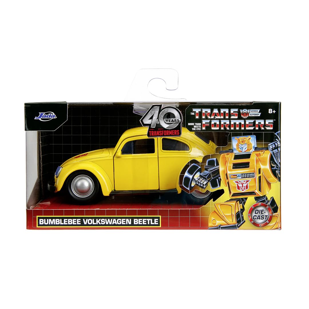 Jada Transformers Bumblebee VW Beetle modellino 1:32 giallo