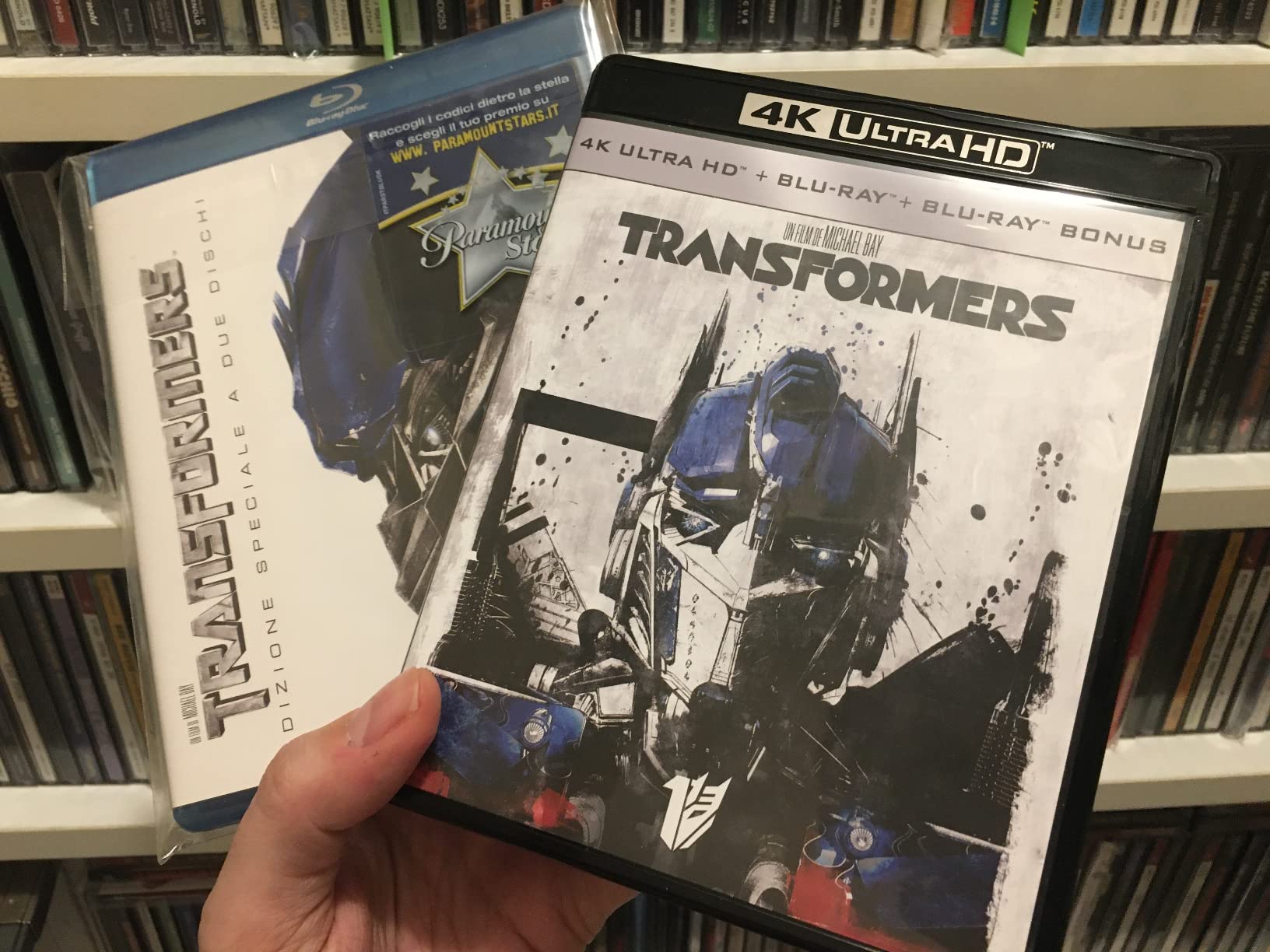 Transformers film 4K Ultra HD + Blu-Ray bonus