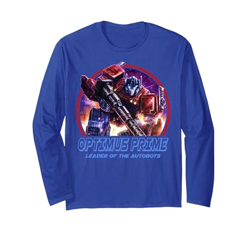 Transformers War Cybertron Optimus Prime Leader maglia nera lunga