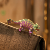 Schleich Wild Life Caspar Camaleonte rainbow statuetta