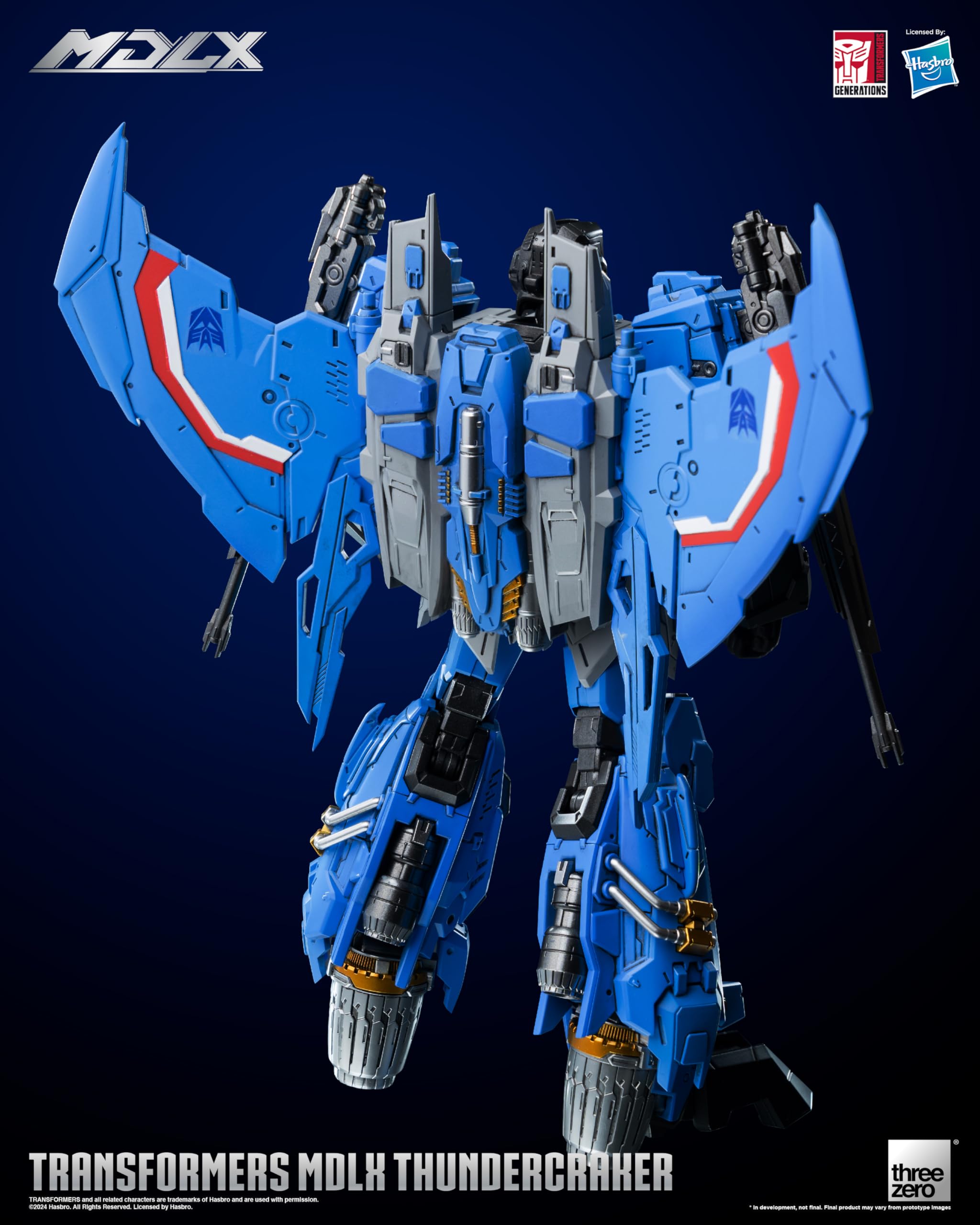 Transformers MDLX Thundercracker action figure 20 cm snodabile