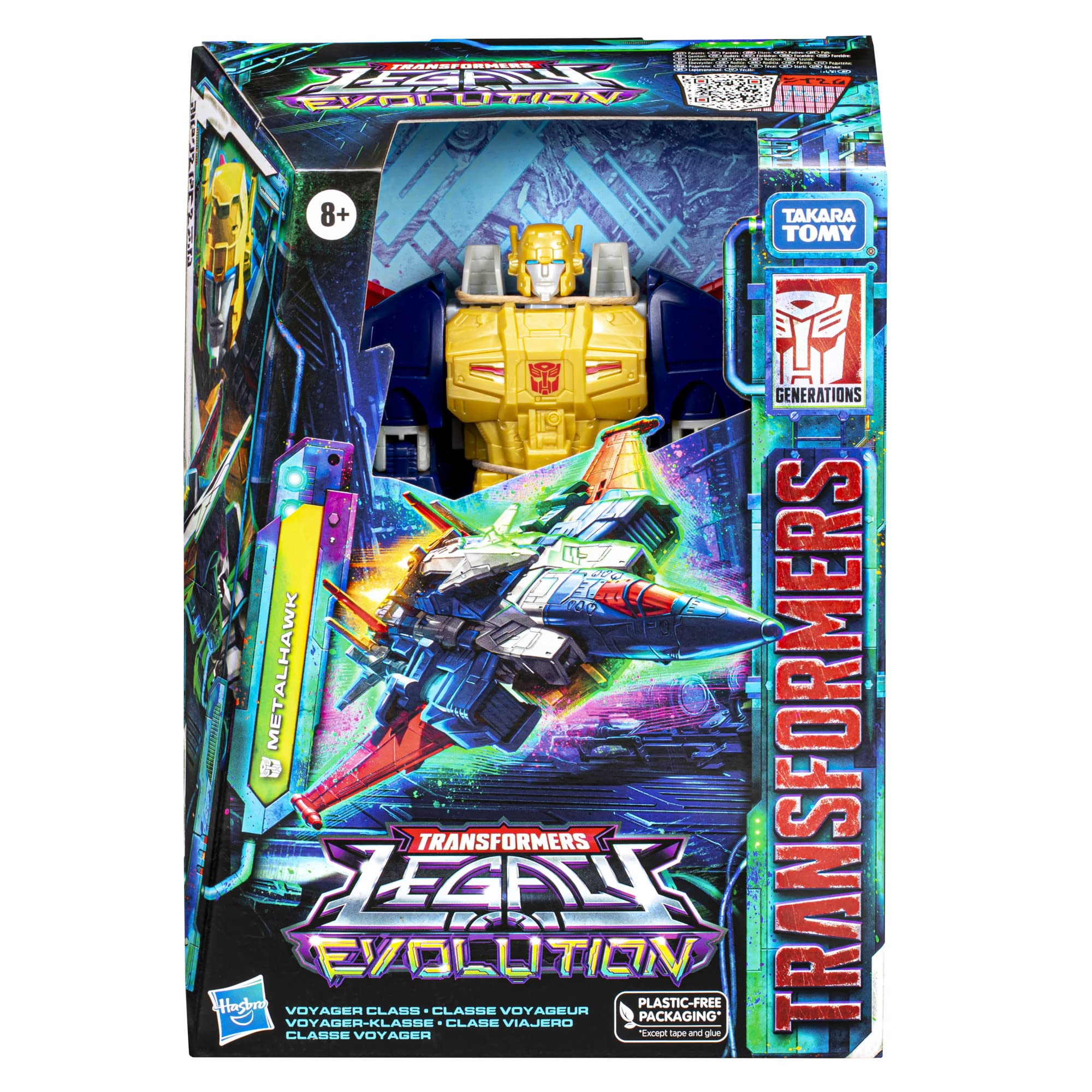 Transformers Legacy Metalhawk action figure Voyager 17,5 cm