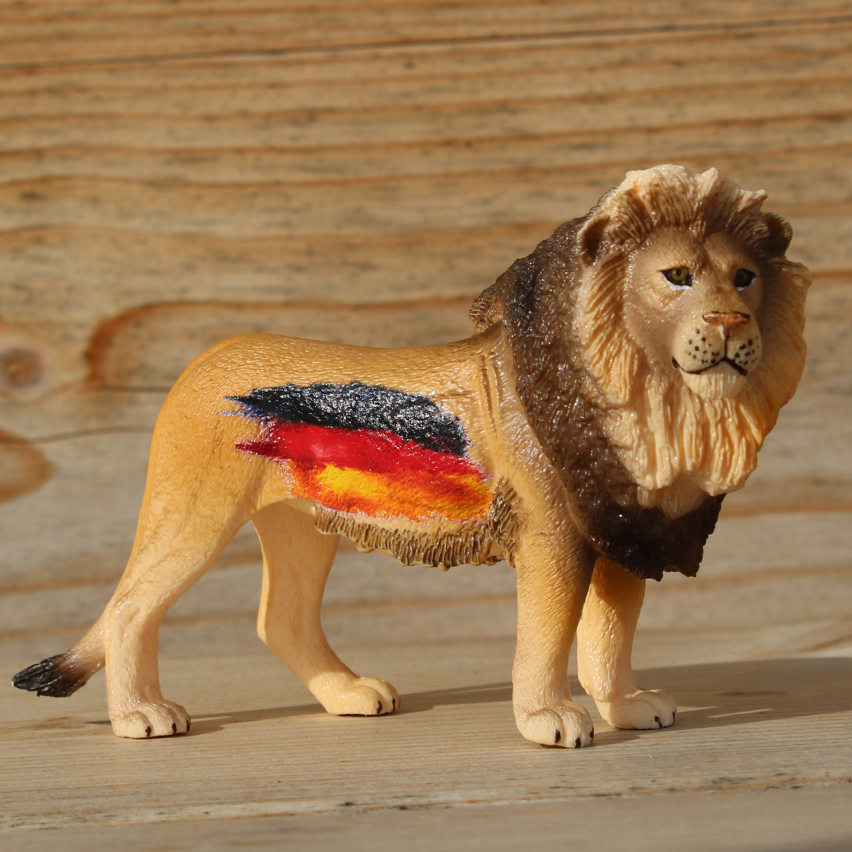 Schleich Wild Life Leone Germania Figura Edizione Speciale