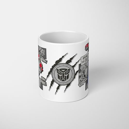 Transformers Bring on the Beasts tazza ceramica 325 ml bianca