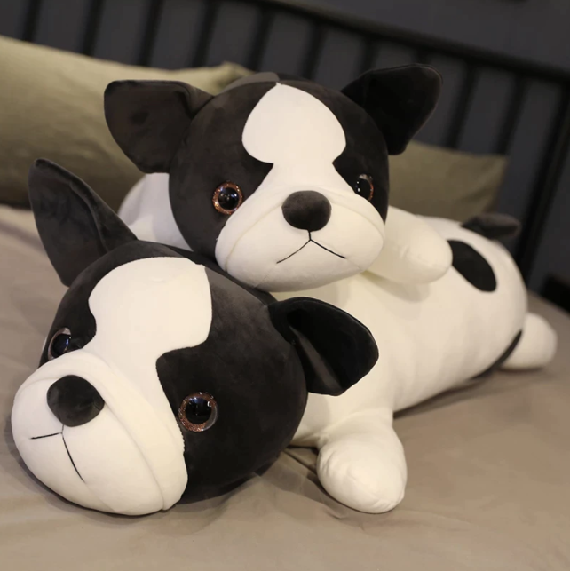 ToyalFriends Dogs Bulldog Francese Peluche Morbido 80cm Cuscino