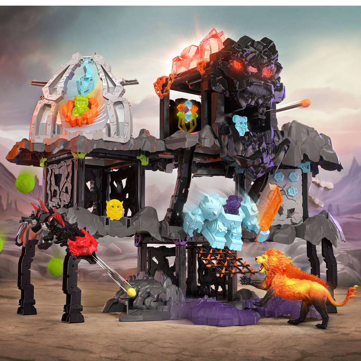 Schleich Eldrador MasterCave Smashrador 42757 playset fortezza drago