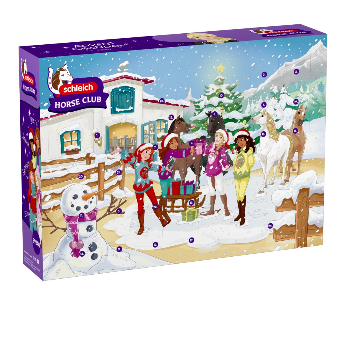 Schleich Horse Club Calendario Avvento 2026 cavalcata invernale