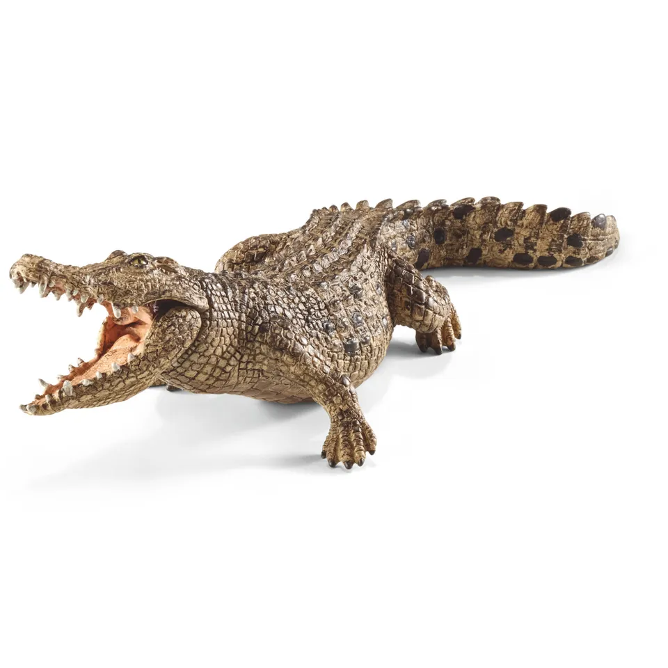 Schleich Wild Life Coccodrillo acqua salata figure bundle