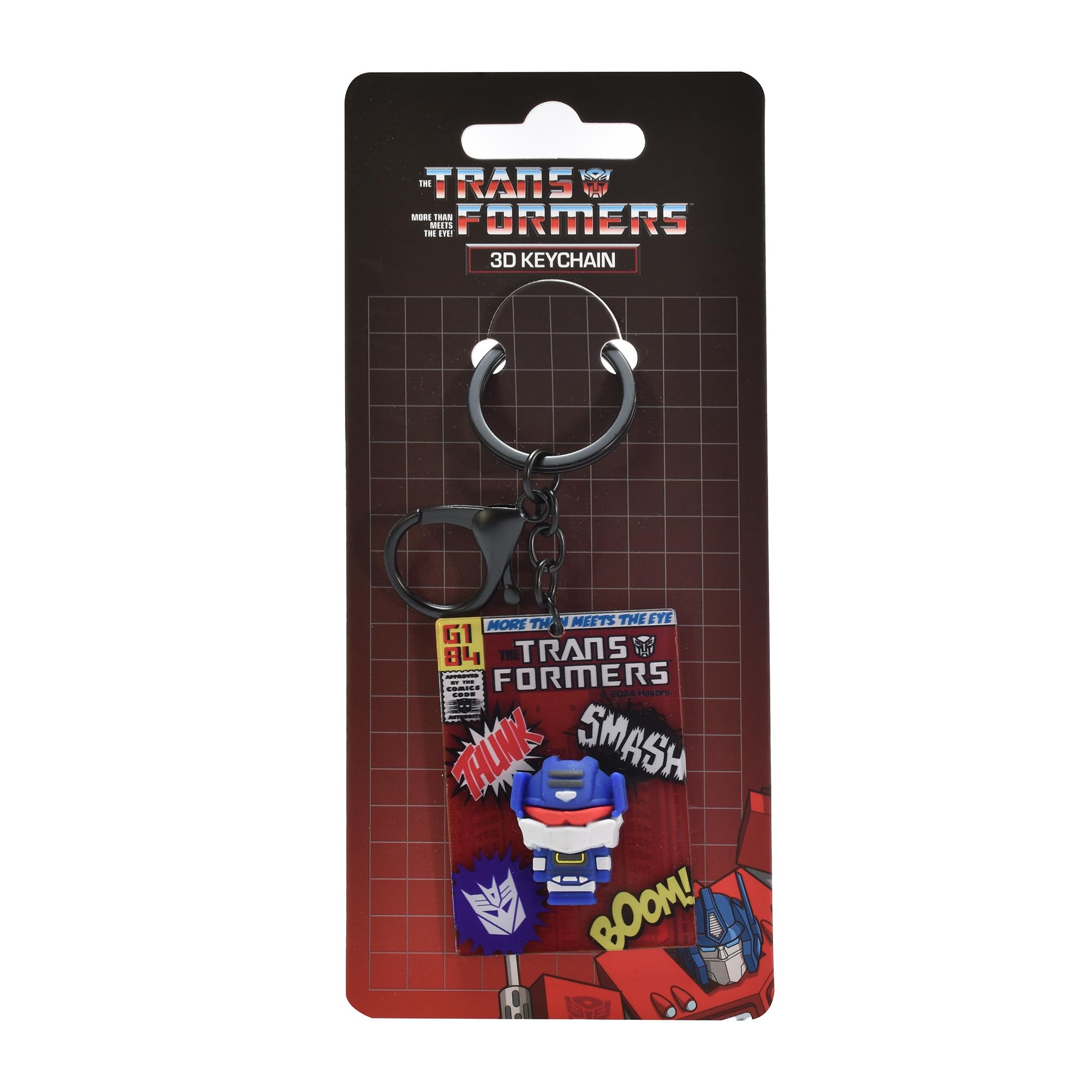 Transformers Portachiavi Soundwave acrilico con moschettone