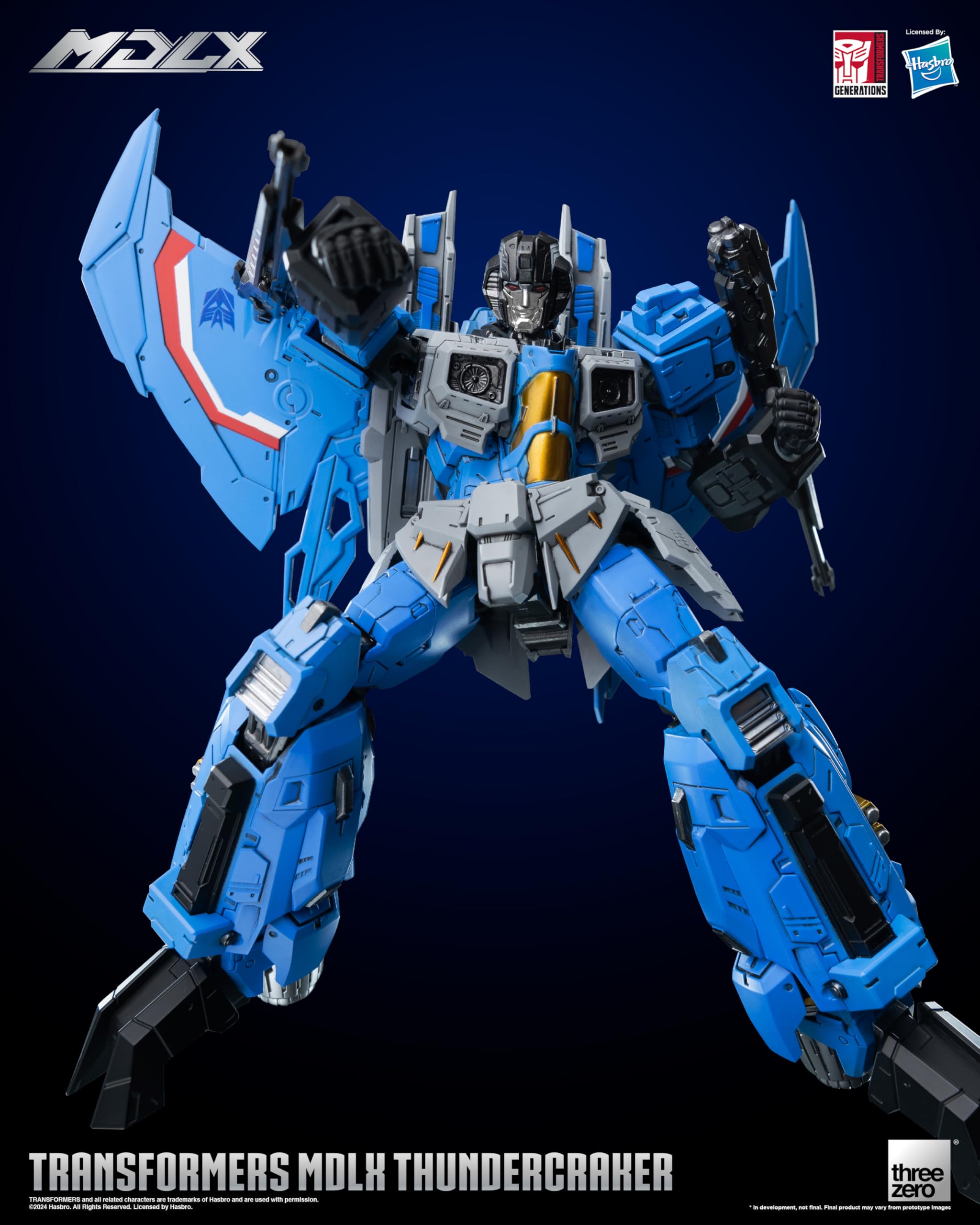 Transformers MDLX Thundercracker action figure 20 cm snodabile
