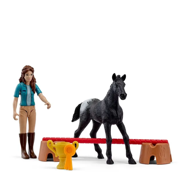 Schleich Horse Club Torneo Flocke 81539 playset puledro