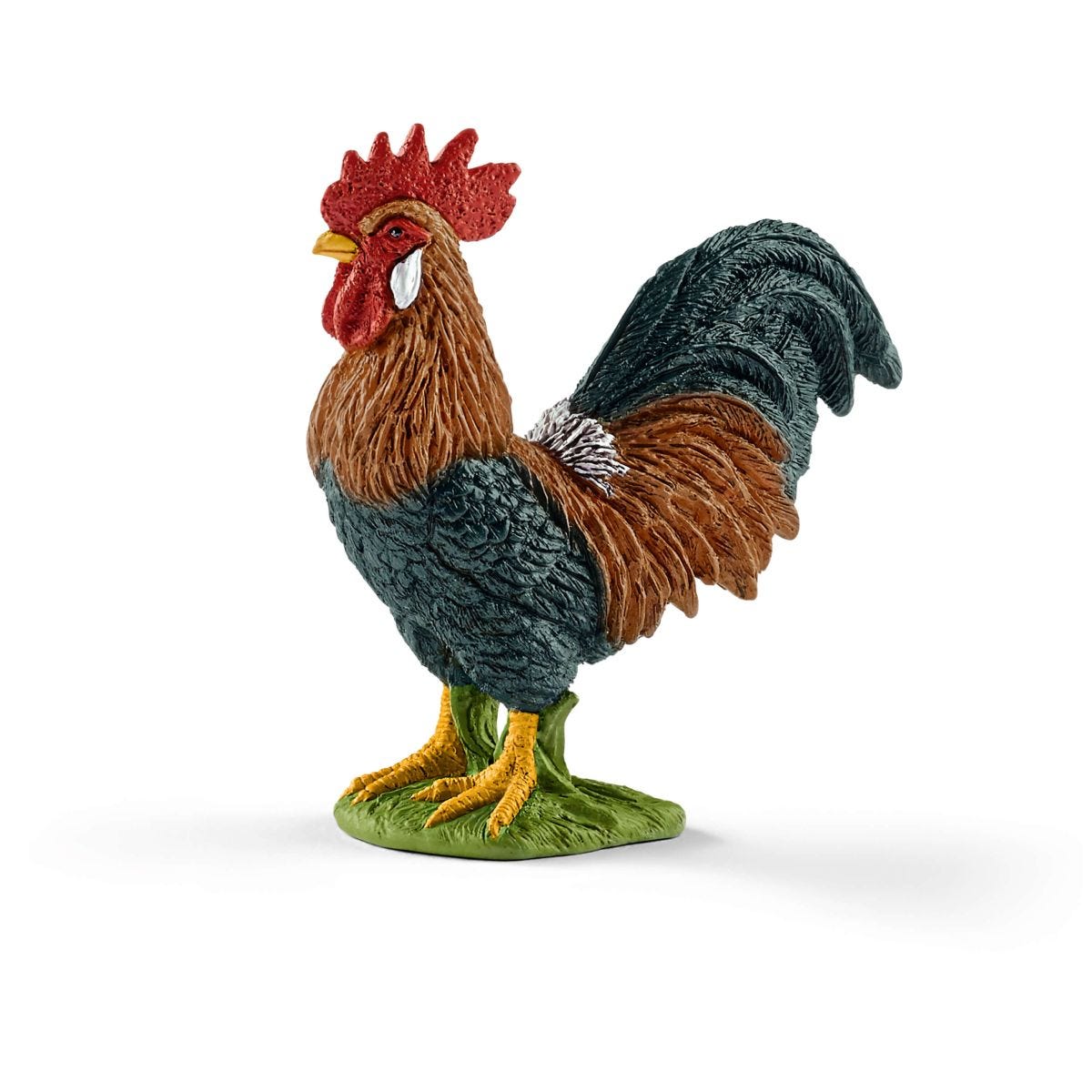 Schleich Farm World Gallo Rooster statuetta fattoria