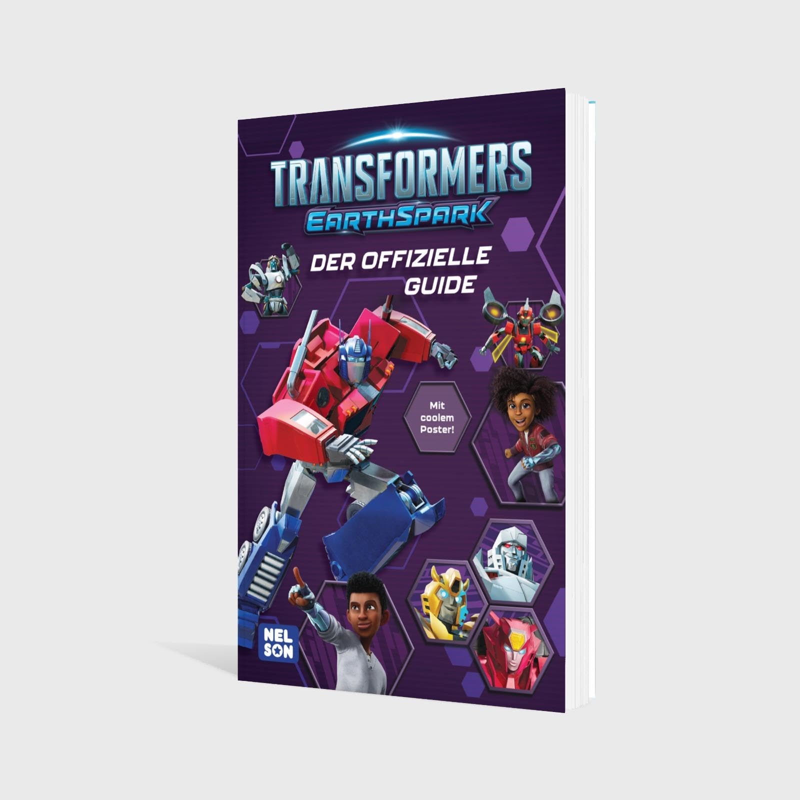 Transformers Earthspark guida ufficiale libro personaggi
