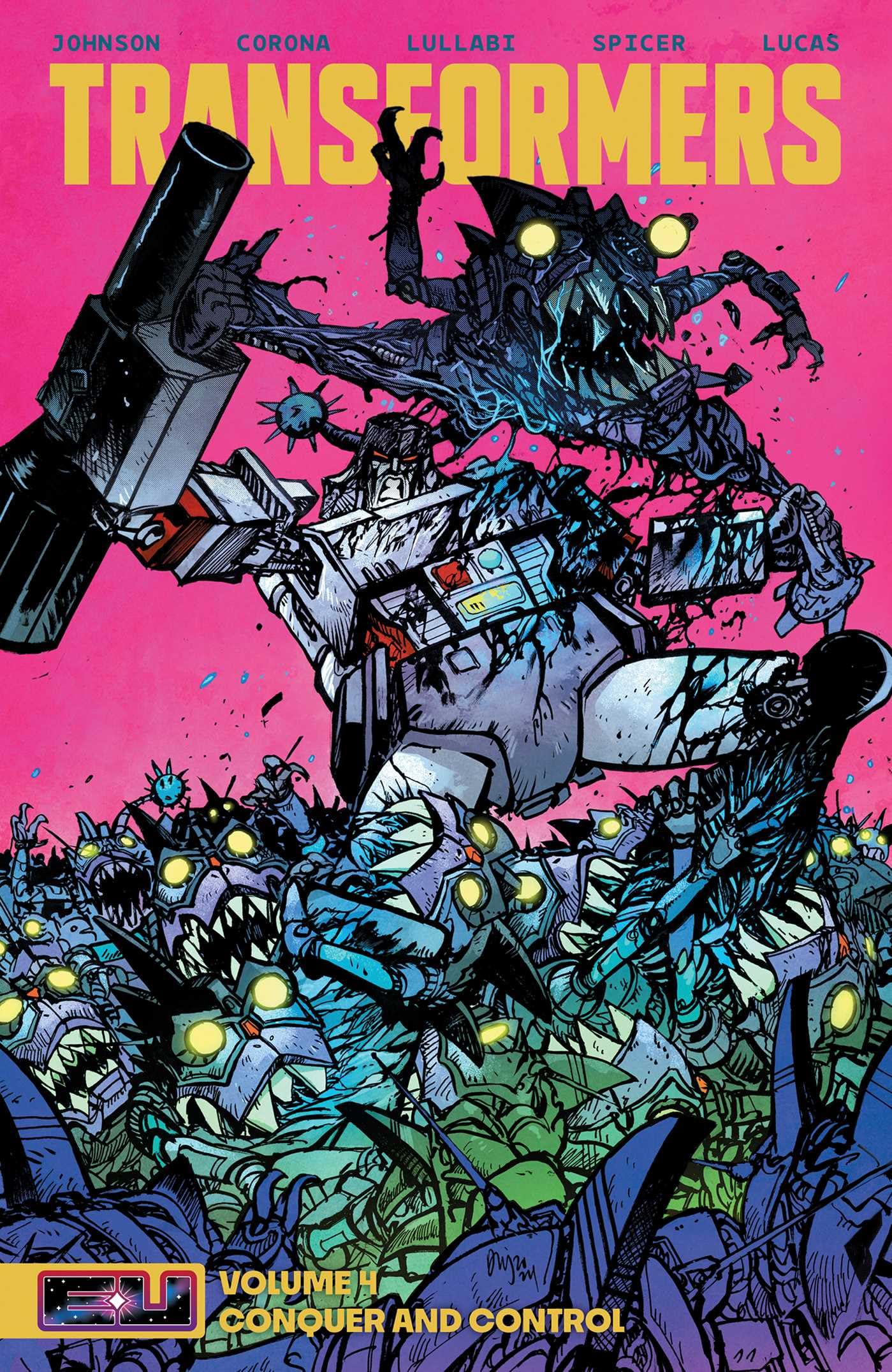 Transformers 4 Conquer and Control fumetto raccolta inglese