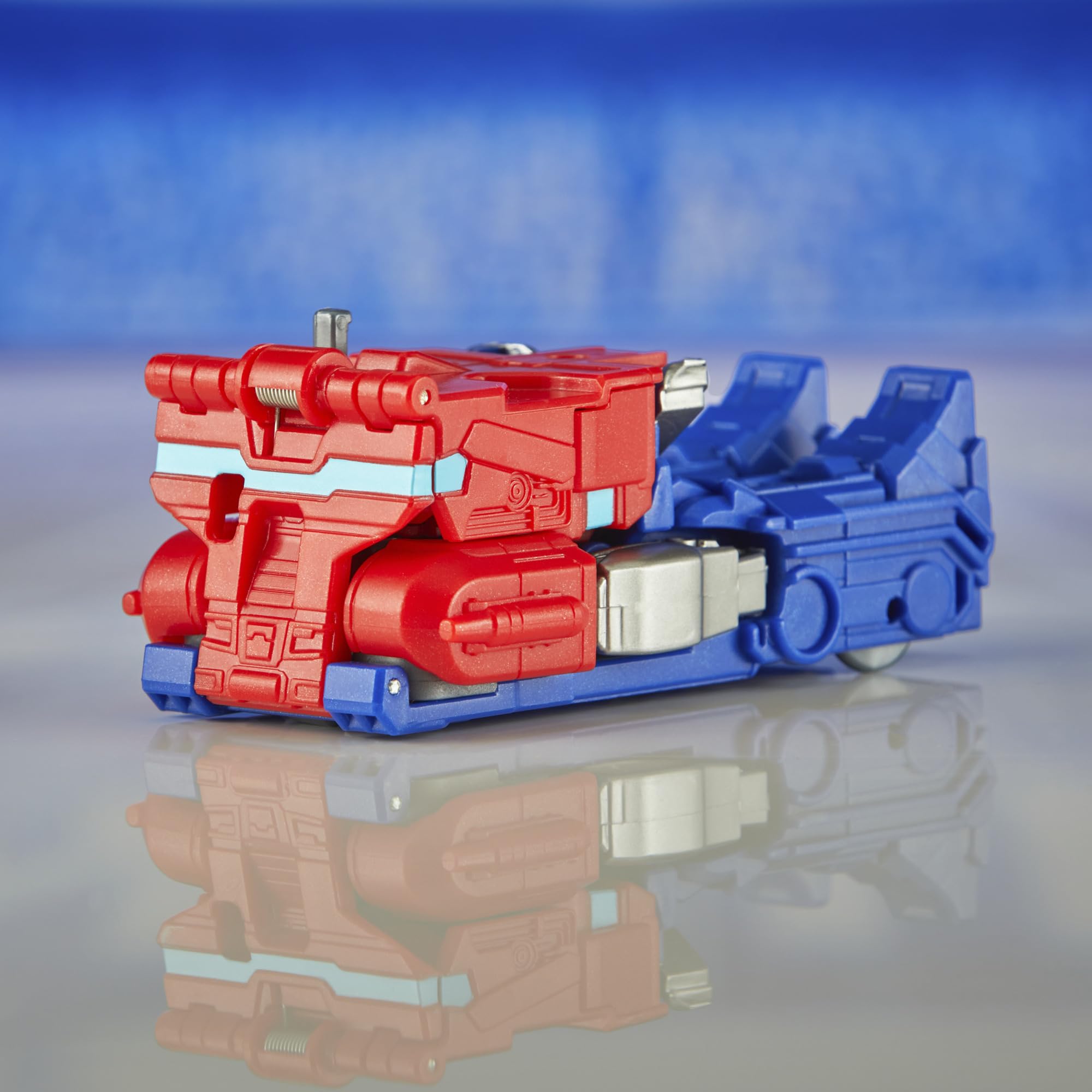 Transformers One Cog Changer Optimus Prime action figure camion 10 cm