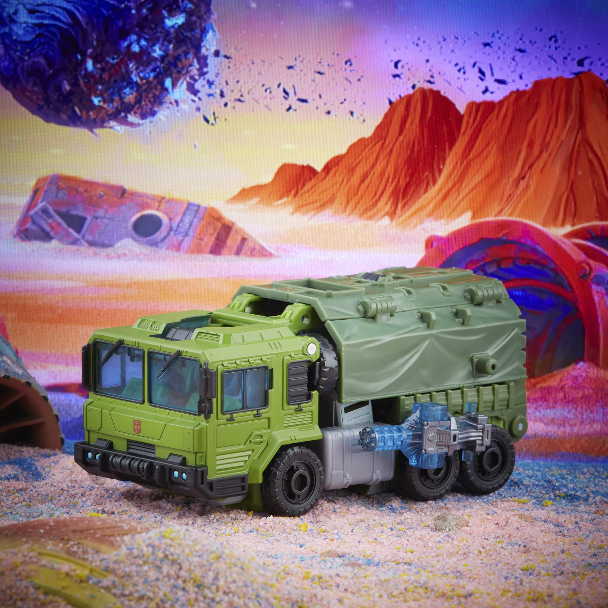 Transformers Legacy Bulkhead Voyager Prime action figure 17,5cm furgone