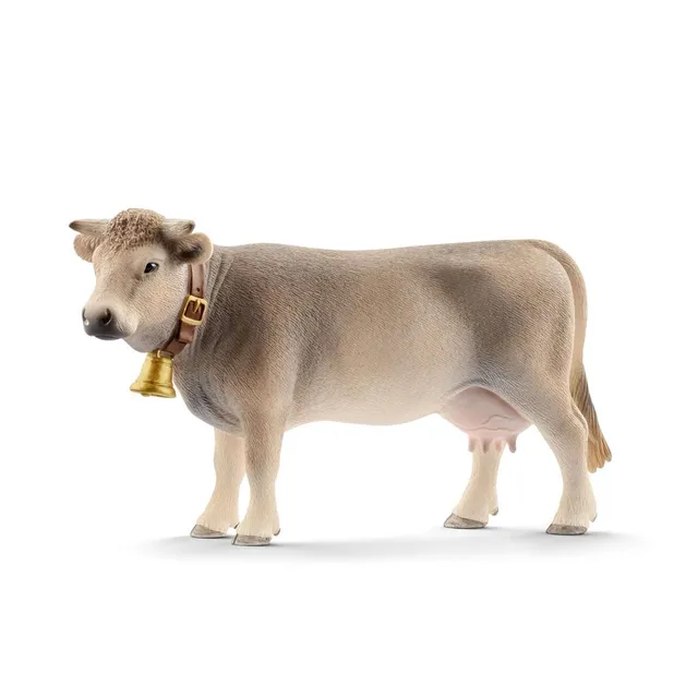 Schleich Farm World 13874 mucca Braunvieh figura