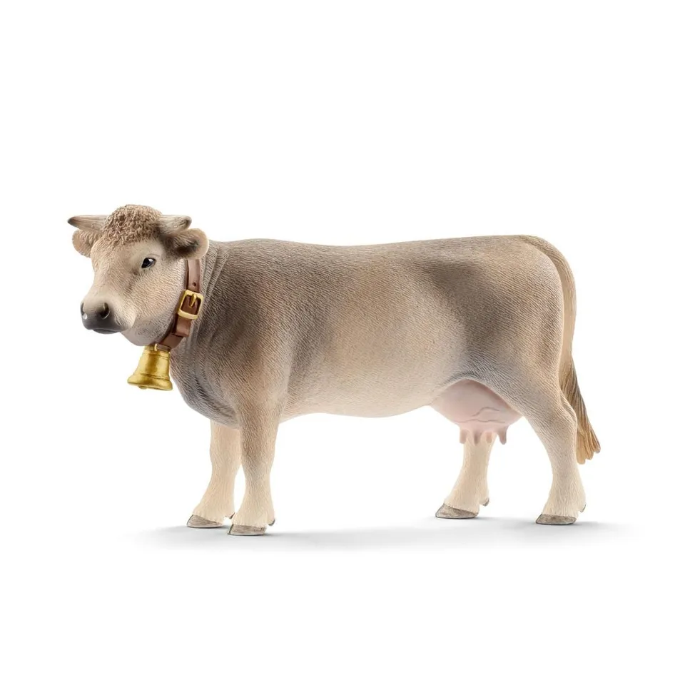 Schleich Farm World 13874 mucca Braunvieh figura